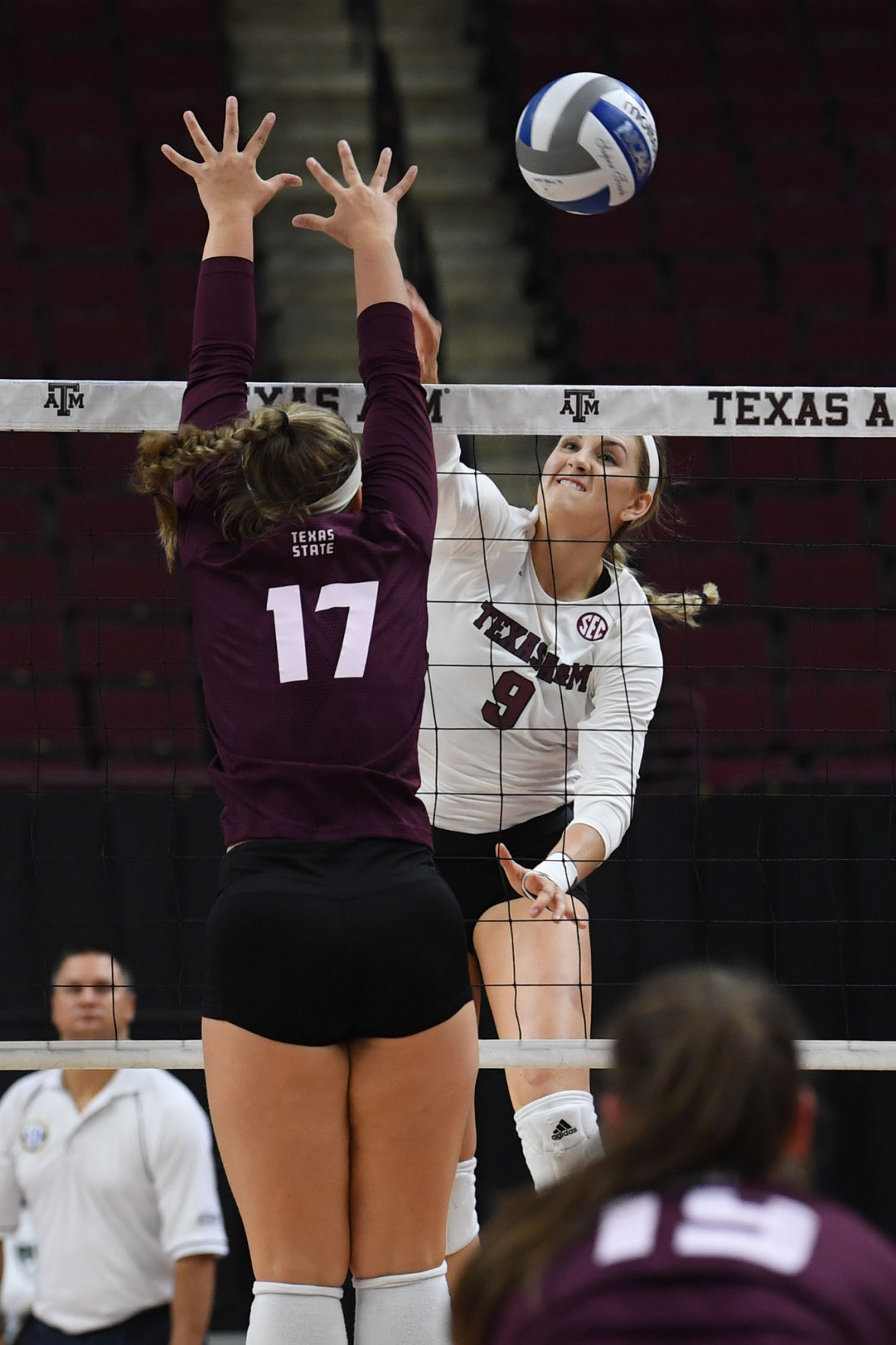 Texas A&M vs. Texas State volleyball